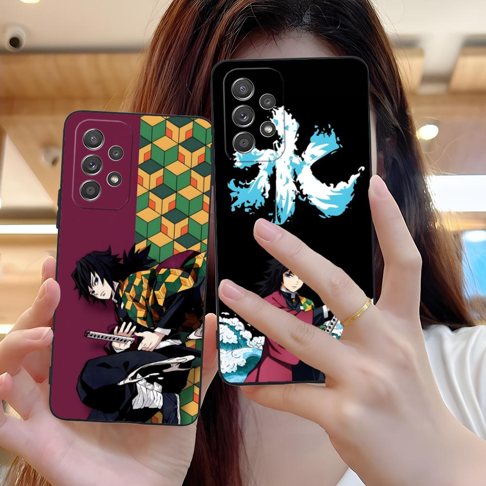 Samsung Galaxy A55 - 鬼滅の刃 冨岡義勇 スマホケース Samsung Galaxy A73