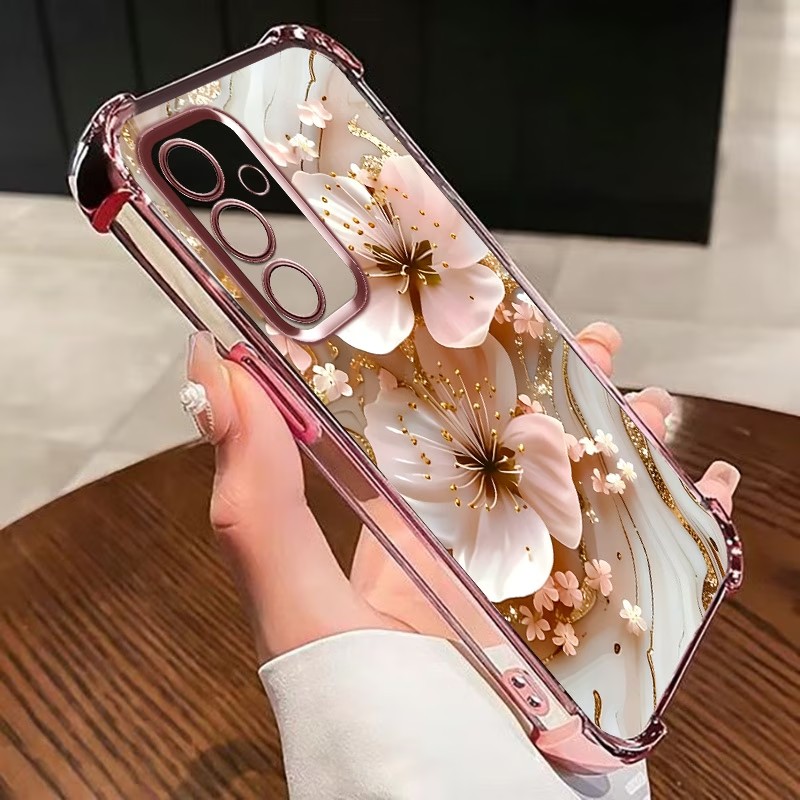 電気メッキフラワークリアスマホケース Samsung Gal - Samsung Galaxy S25 のレビューと価格