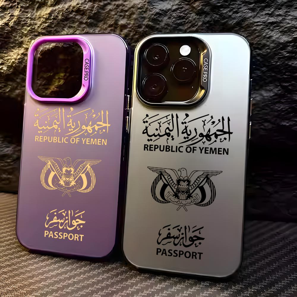 Y-Yemenパスポート風iPhoneケース iPhone  - Apple Iphone 15 のレビューと価格