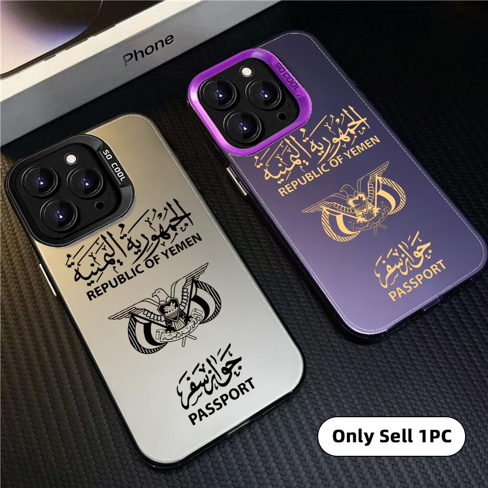 Y-Yemenパスポート風iPhoneケース iPhone  - Apple Iphone 15 のレビューと価格