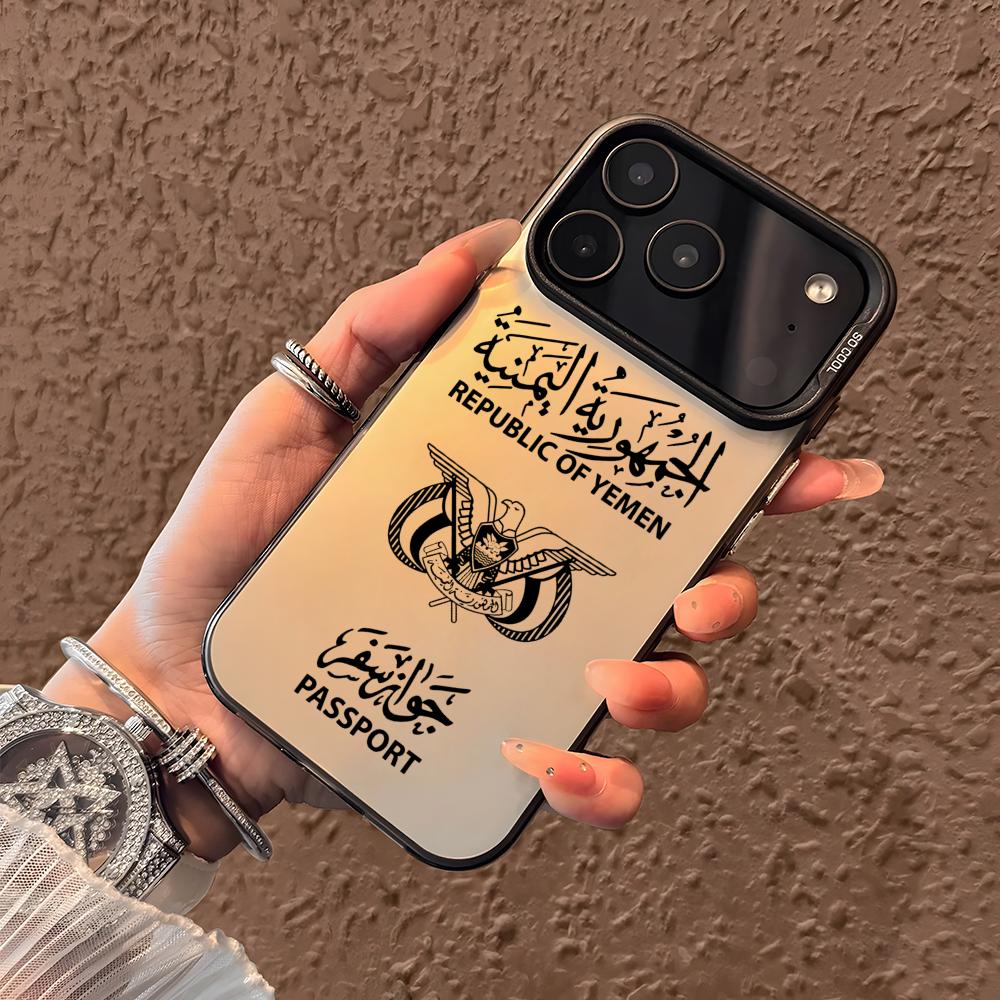 Y-Yemenパスポート風iPhoneケース iPhone  - Apple Iphone 15 のレビューと価格