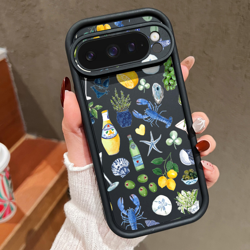 海のクジラ柄TPUスマホケース Google Pixel 1 - Google Pixel 8A のレビューと価格