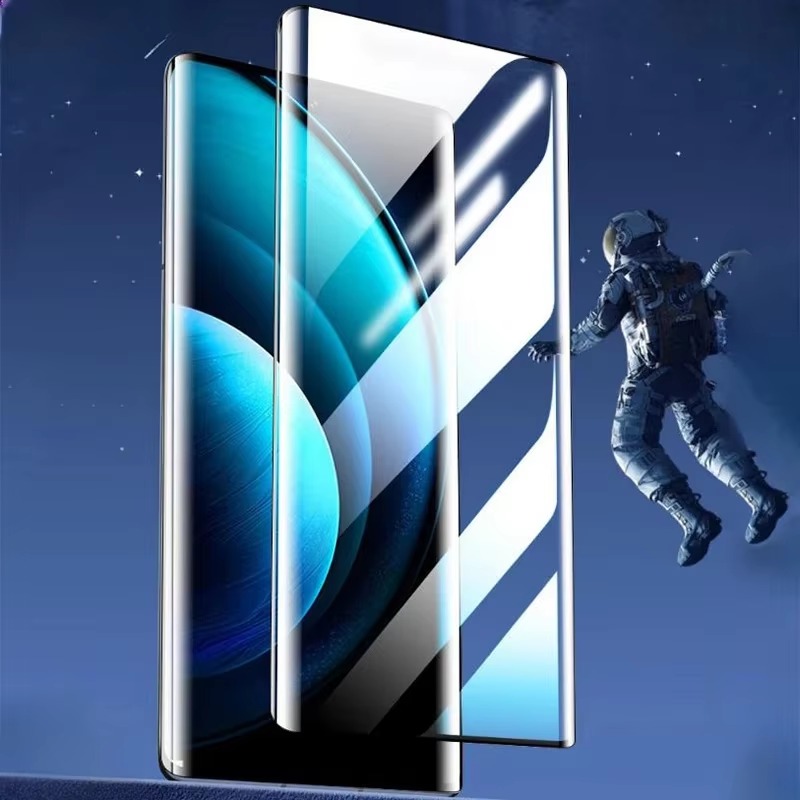 3D湾曲強化ガラススクリーンプロテクター,フルグルー,Viv - Vivo V40 のレビューと価格
