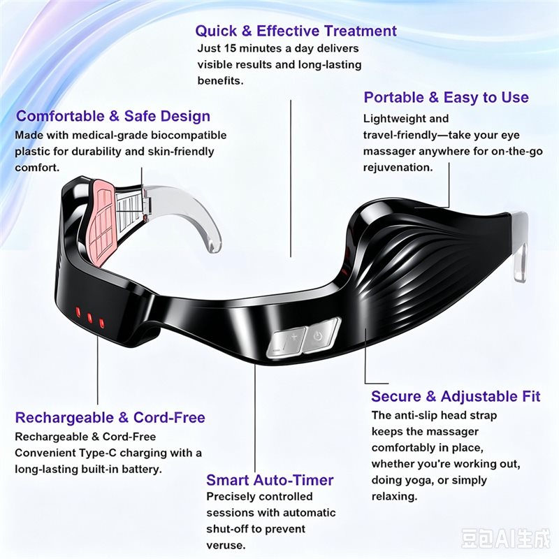 AA20-目の下の赤色光療法メガネデバイス 650Nm アイ - Light Therapy Glasses のレビューと価格
